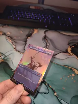 NM MTG Card Temporal Manipulation (R) Secret Lair FOIL, ART by Frank Frazetta - Image 3