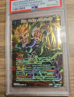 Dragon Ball Super Card Game - BT19-098 SPR - True Power Awakened PSA 10 - Image 2