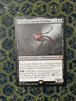Drivnod, Carnage Dominus #90 Phyrexia: All Will Be One Regular Mythic - Image 1