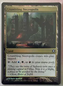 MTG Foil - Crumbling Necropolis (ALA 222) Magic The Gathering - Image 1