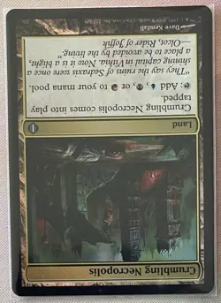 MTG Foil - Crumbling Necropolis (ALA 222) Magic The Gathering - Image 3