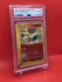 Quilava Reverse Foil - PSA 10 ~ LOW POP *26* - Pokemon TCG Expedition 91/165 - Image 2
