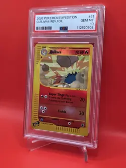 Quilava Reverse Foil - PSA 10 ~ LOW POP *26* - Pokemon TCG Expedition 91/165 - Image 3