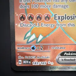 Pokemon Charizard 004/102 Base Set Holo Rare 120HP Mitsuhiro Arita Card - Image 2