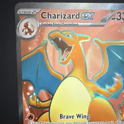 Pokemon Charizard 004/102 Base Set Holo Rare 120HP Mitsuhiro Arita Card - Image 5