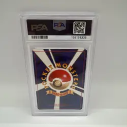 1997 Pokemon Japanese Rocket 65 Dark Alakazam Holo PSA 9 - Image 2