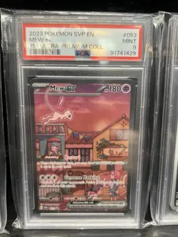 PSA 9 SET 2023 Pokemon 151 Mew ex SVP052/SVP053 Promos Ultra Premium Collection - Image 3