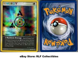 2006 Pokemon, EX Dragon Frontiers, #88/101 Rainbow Energy, Reverse Holo UC - Image 1