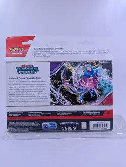 Pokemon Scarlet & Violet : Temporal Forces 3-Pack Cyclizar Blister - Image 2
