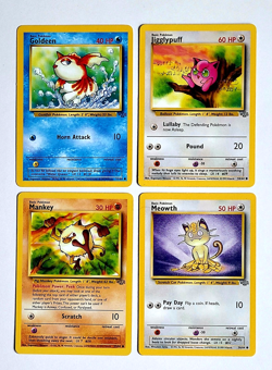 Pokemon JUNGLE Common Set Lot 100% Complete WOTC Vintage 1999 LP/NM - Image 4