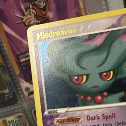 Pokemon TCG Misdreavus 25/109 Ex Team Rocket Returns Stamped Holo Super Rare - Image 5