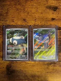 Tangela 178/165 IR NM + Snorlax 051 Black Star Promo Holo LP Pokemon 151 - Image 1