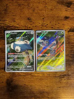 Tangela 178/165 IR NM + Snorlax 051 Black Star Promo Holo LP Pokemon 151 - Image 2