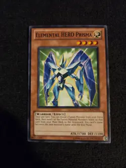 Yu-Gi-Oh TCG Elemental HERO Prisma LCGX-EN033 1st Edition Common Card - Image 1