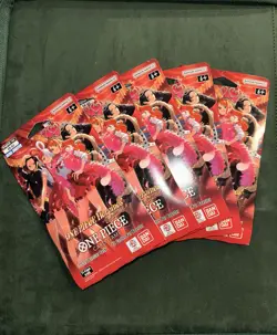 ONE PIECE Heroines EB-03 Sleeved Booster pack English (Lot of 5) - Image 1