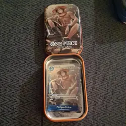 Empty Ace One Piece Card Game Mini Tin Vol. 2 OP-13 WITH PROMO - Image 1