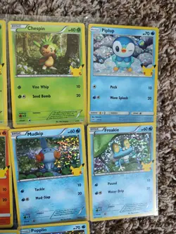 Pokemon McDonald’s 25th Anniversary 2021 10 Holo (40 Cards Total) Base Lot - Image 3