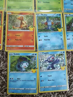 Pokemon McDonald’s 25th Anniversary 2021 10 Holo (40 Cards Total) Base Lot - Image 5
