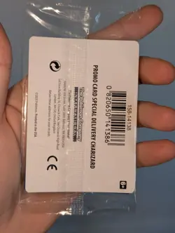 Special Delivery Charizard Pokemon Center Promo Card Sealed SWSH075 IN HAND - Image 3