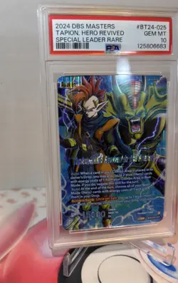 Dragon Ball Super Masters Card Game-Tapion, Hero Revived in the Present PSA10 - Image 2