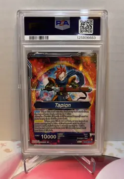 Dragon Ball Super Masters Card Game-Tapion, Hero Revived in the Present PSA10 - Image 3