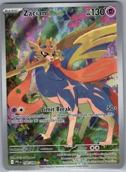 Zacian 100/094 ME02: Phantasmal Flames - Pokemon Card - NM - Image 1