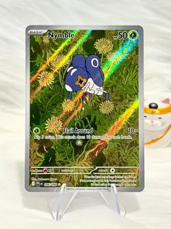 Nymble 96/094 Illustration Rare Phantasmal Flames NM/M Pokemon TCG Card - Image 1