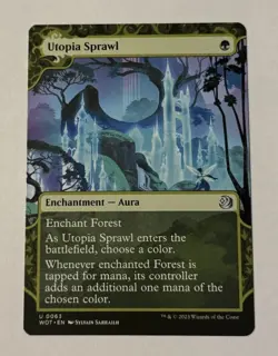 MTG Utopia Sprawl - Wilds Of Eldraine: Enchanting Tales NM - Image 1