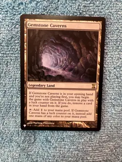Gemstone Caverns - Time Spiral - Magic: The Gathering - NM - #274/301 - Image 1