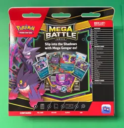 POKEMON TCG MEGA GENGAR EX MEGA BATTLE DECK FACTORY SEALED - Image 2