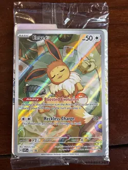 Pokemon Prismatic Evolutions Eevee 173 Promo Sealed - Image 1