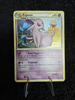 Espeon - 2/90 (HGSS Undaunted - Cracked Ice Holo) Deck Exclusives - Pokemon NM‼ - Image 1
