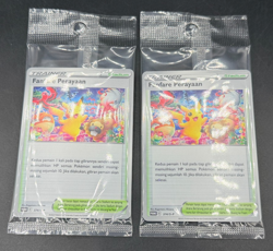 10 Pokemon Pikachu Fanfare Perayaan Indonesian Promo Card 374/S-P Sealed Lot - Image 4