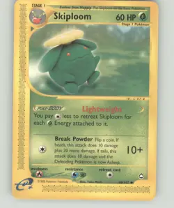 Pokemon Aquapolis #060/147 Skiploom Non Holo LP - Image 1
