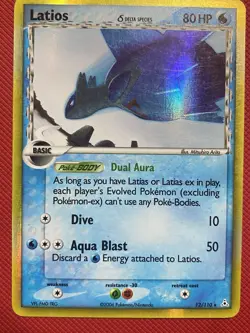 Latios - (Delta Species) 12/110 Holon Phantoms Holo Pokemon Card TCG - Image 2
