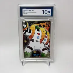 Pokemon Chinese Comic Art Card Metal Slab Regigigas Full Art Non-TCG - Image 1