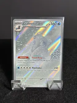 Crabominable - 149/142 - Stellar Crown - Illustration Rare - Pokemon TCG - Image 1