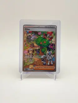 Pokemon TCG Clive Paldean Fates Holo Full Art Trainer Card 236/091 SV - Image 1