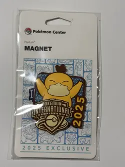 Pokemon Center NAIC International Championships 2025 Exclusive Psyduck Magnet - Image 1