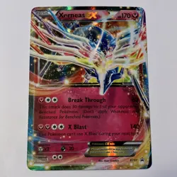 Pokemon Xerneas EX XY07 XY Promo Full Art Holo Basic HP 170 2014 X Blast 140 - Image 1