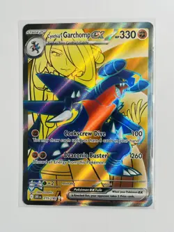 Cynthia's Garchomp ex - 215/182 - Ultra Rare - Destined Rivals - Pokemon - NM/M - Image 1