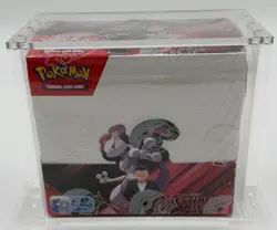 Pokemon Destined Rivals Booster Box (36 Packs) Factory Sealed w/ Acrylic Case - Image 1
