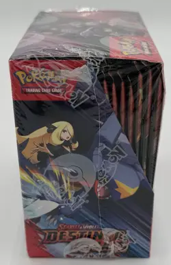 Pokemon Destined Rivals Booster Box (36 Packs) Factory Sealed w/ Acrylic Case - Image 5