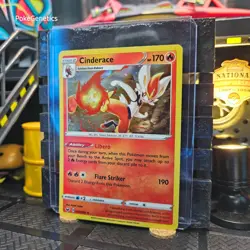 Cinderace Promo Sword & Shield Cosmos Holo Pokemon TCG 034/202 Rare - Image 2
