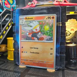 Raboot Stellar Crown Pokemon TCG 027/142 Scarlet & Violet SV07 Common - Image 2