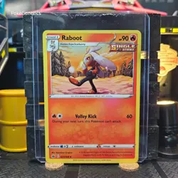 Raboot Chilling Reign Pokemon TCG 027/198 Sword & Shield SWSH Uncommon - Image 1