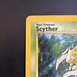 Pokemon TCG Scyther 10/64 Jungle Holo Rare Basic 70 HP 1999 WOTC English - Image 4