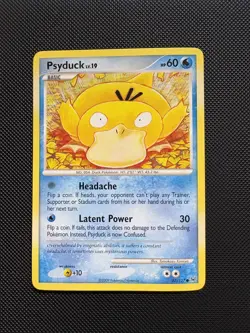 2009 Pokemon TCG Platinum Psyduck Lv.19 HP 60 Regular Non-holo 87/127 LP MP - Image 1