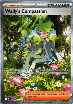 2025 Mega Evolution Wally's Compassion Special Illustration Rare #186 - Image 1