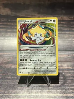 Jirachi 119/185 (NM) - SWSH04: Vivid Voltage - Amazing Rare - Pokemon TCG - Image 1